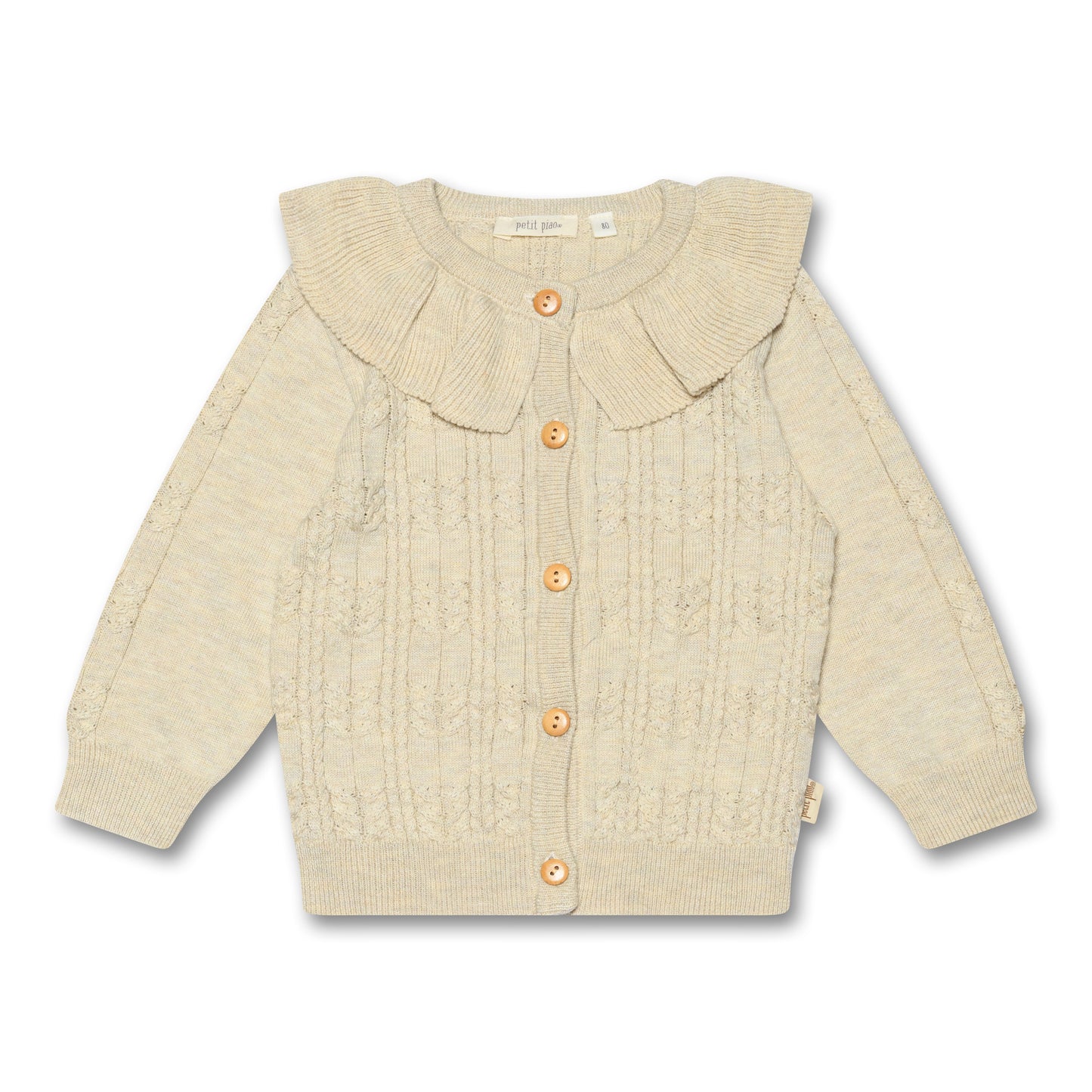 Petit Piao strik Cardigan - Off White