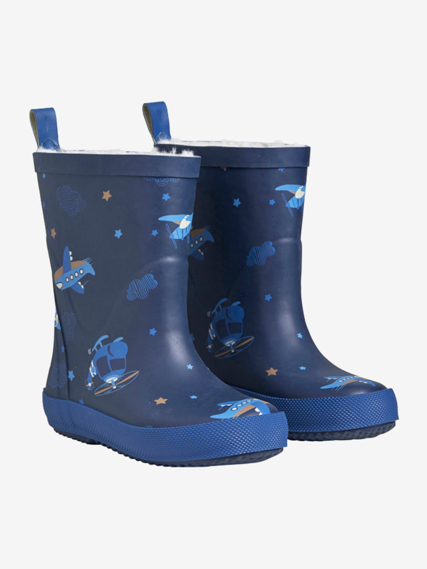 Celavi Gummistiefel mit Futter – Plum Pageant Blue