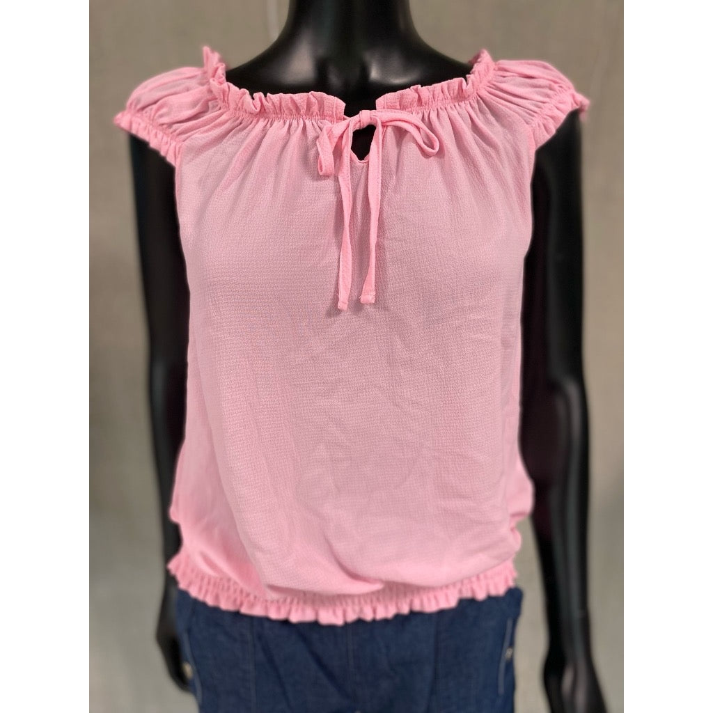 Vanting Top - Light Pink