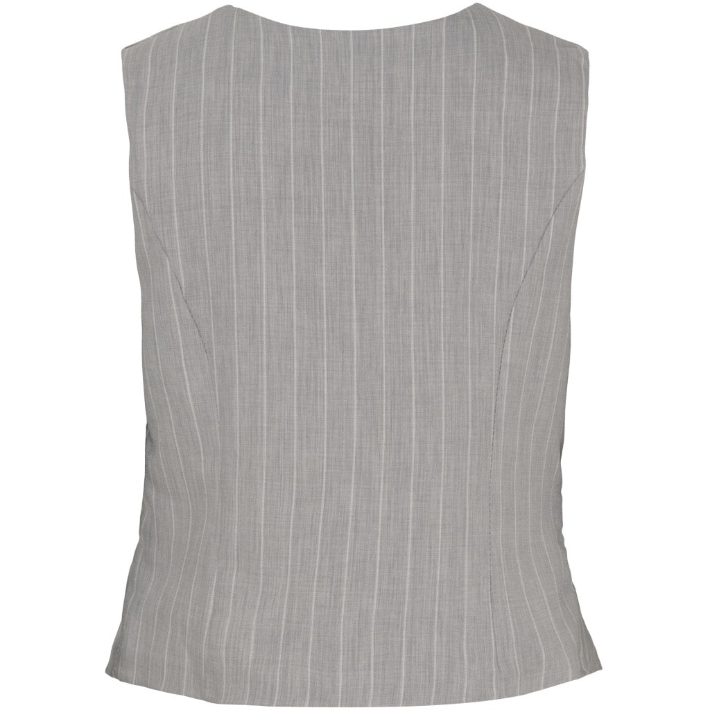 Marta du chateau Solveig Vest - Grey Stripe