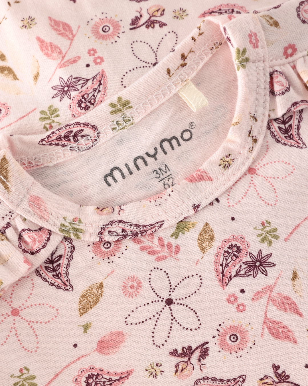 Minymo Body LS - Mauve Chalk