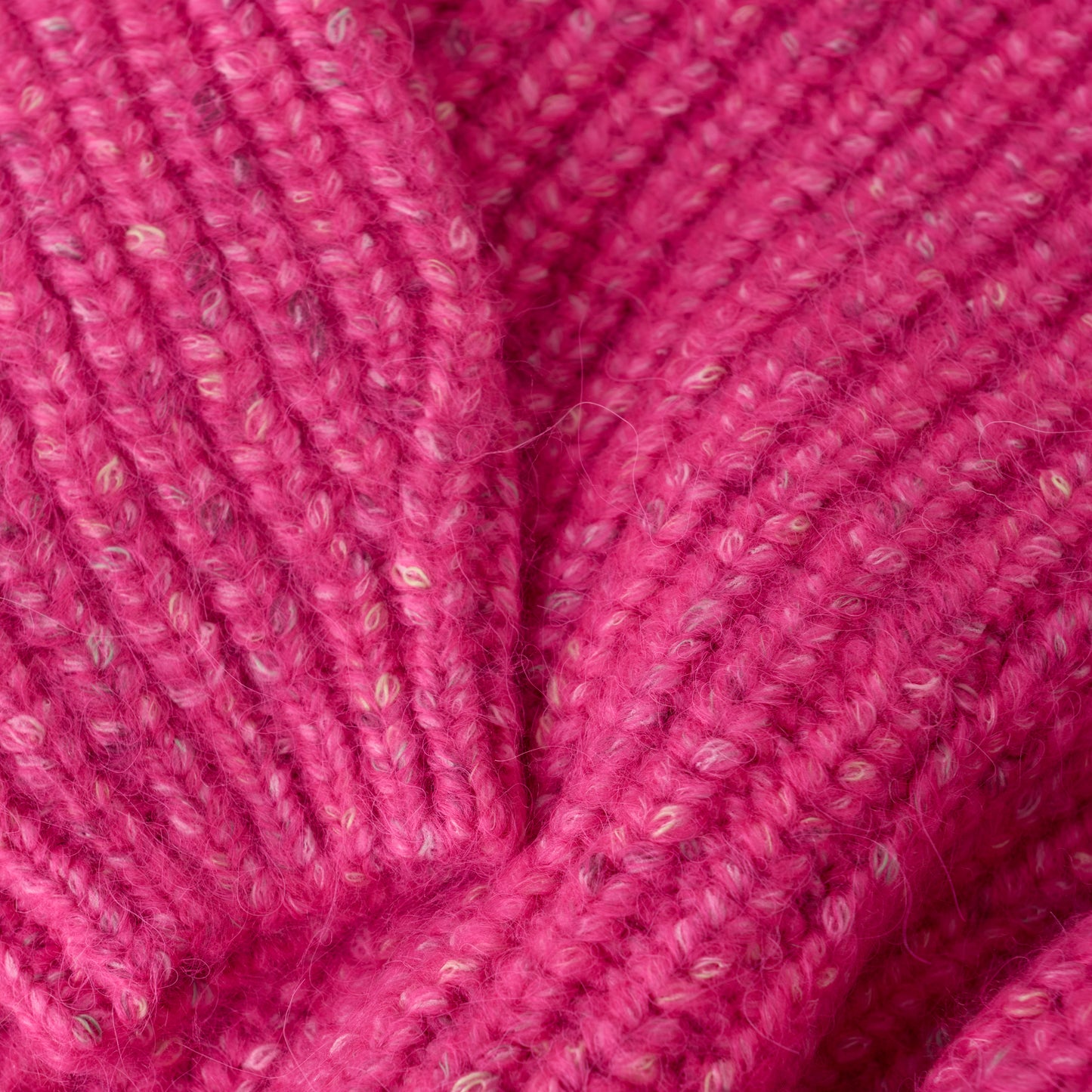 Minymo Strik Pullover - Fuchsia Fedora