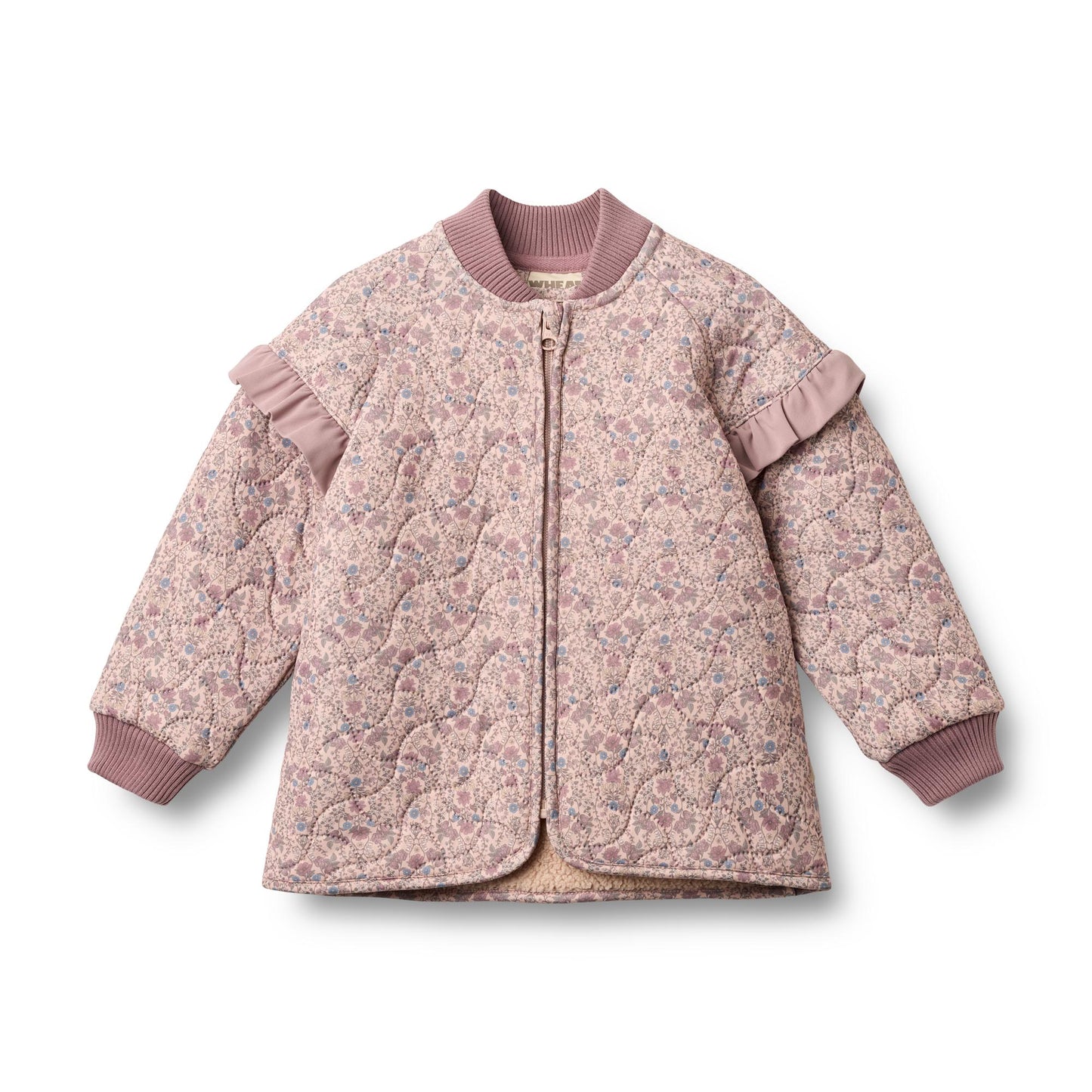 Wheat Elias Thermo Jakke - Rose dust tapestry