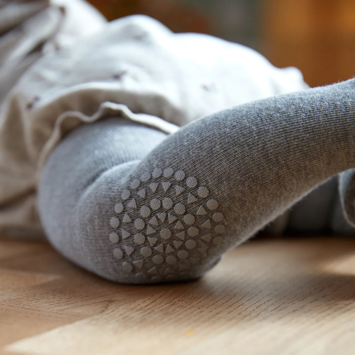 GoBabyGo Strumpfhose - Grau Melange