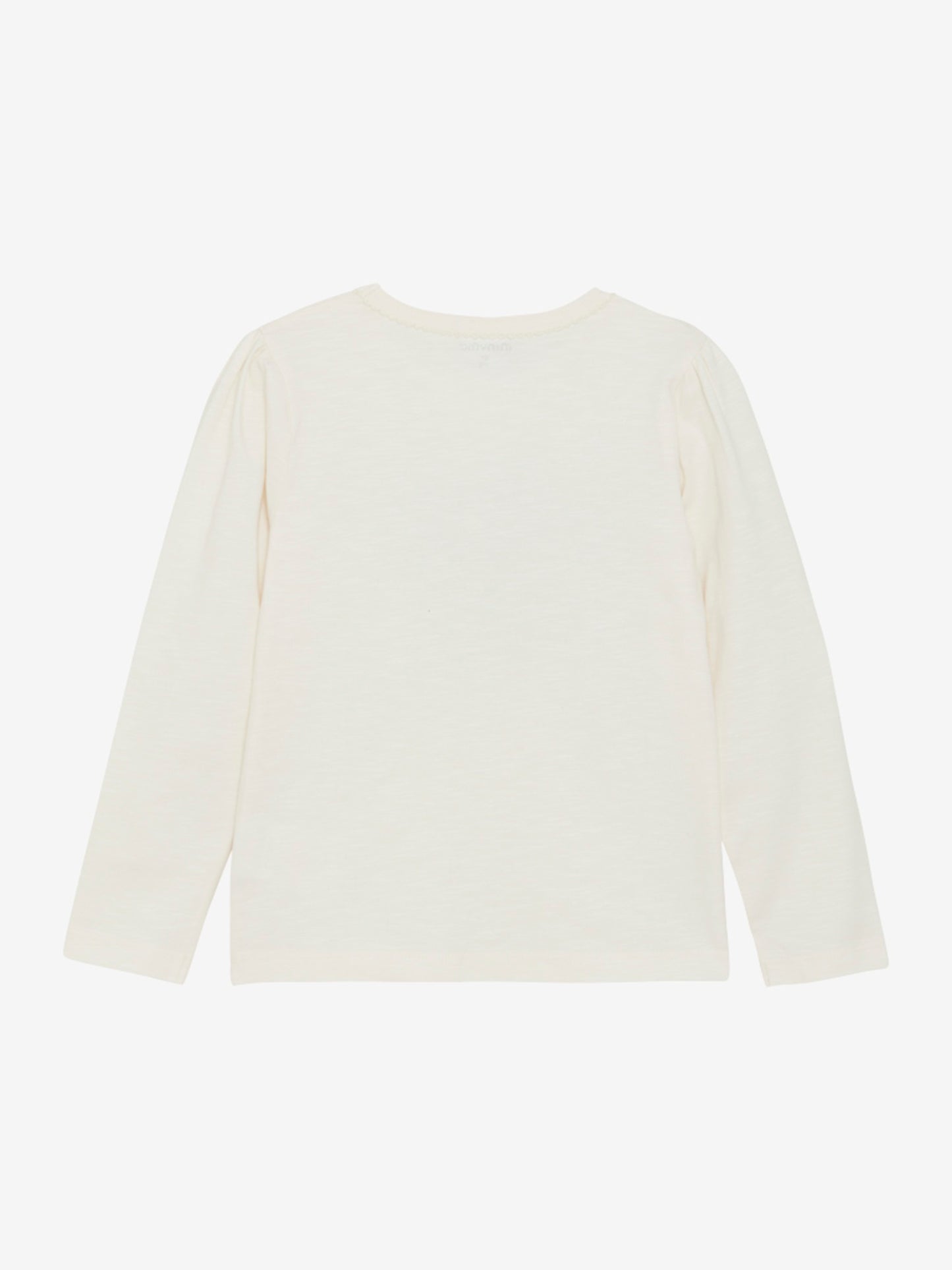 Minymo T-shirt LS - Eggnog