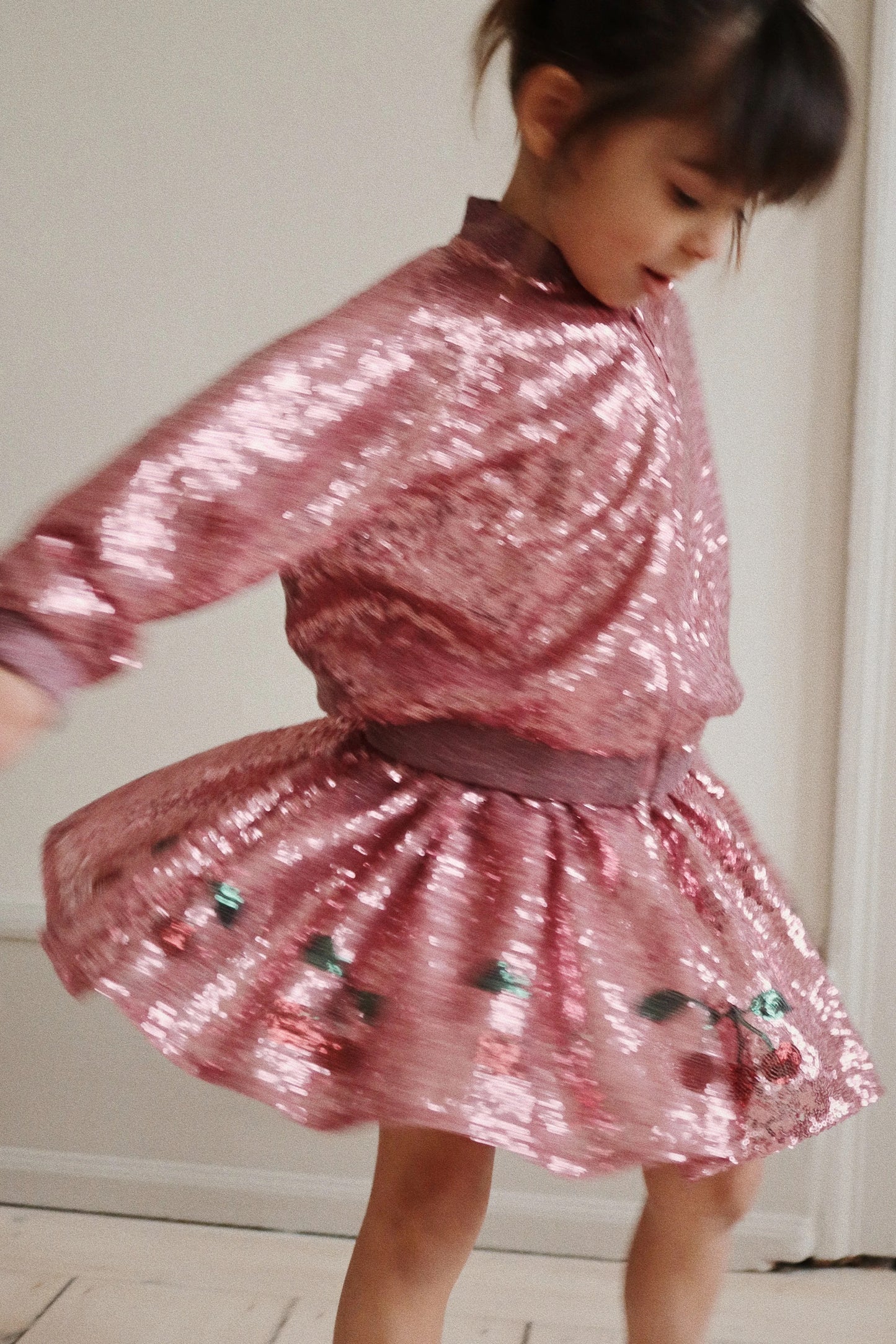 Konges Sløjd STARLA SEQUIN Nederdel - BLUSH
