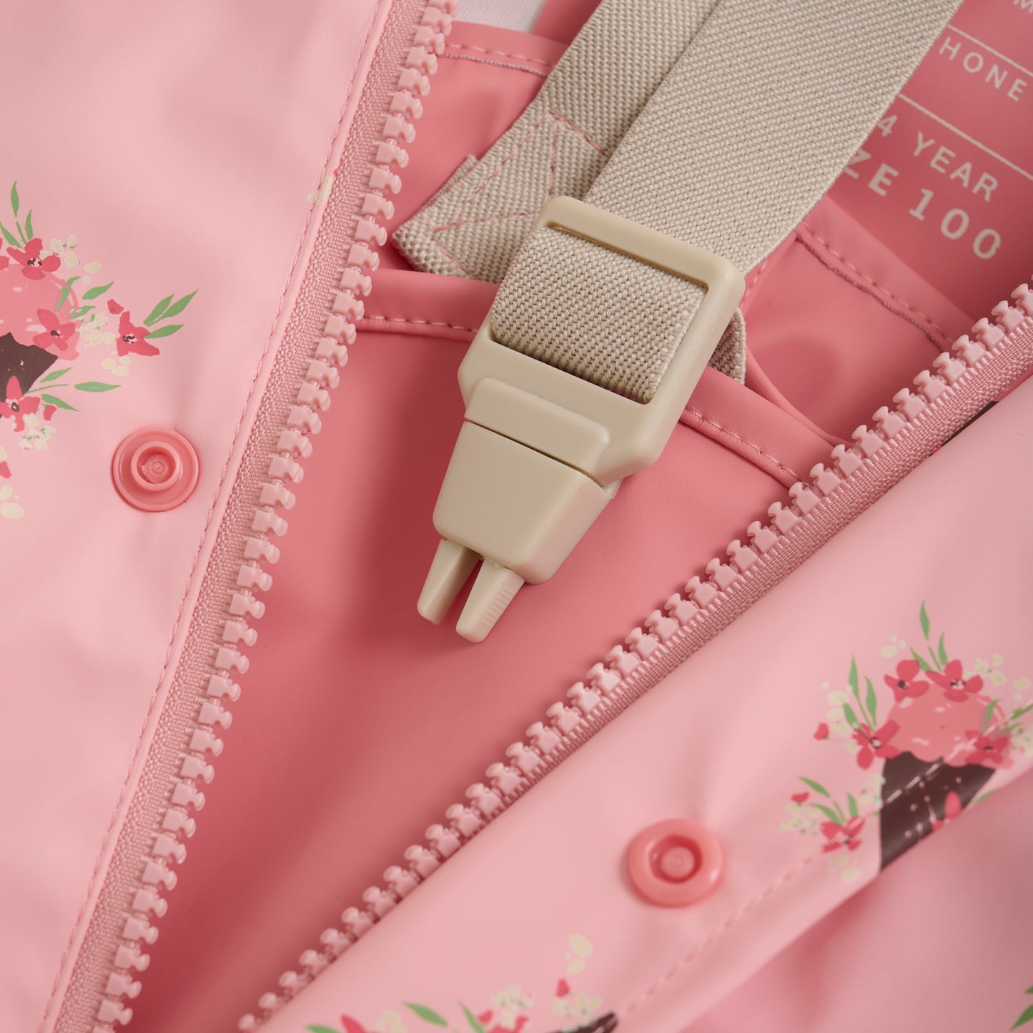 Celavi regntøj AOP - Peach Blossom
