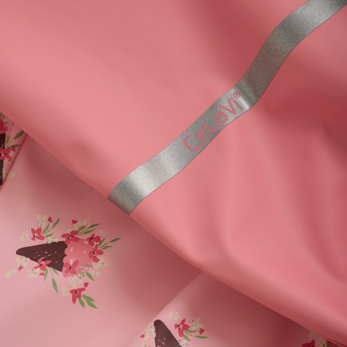 Celavi regntøj AOP - Peach Blossom