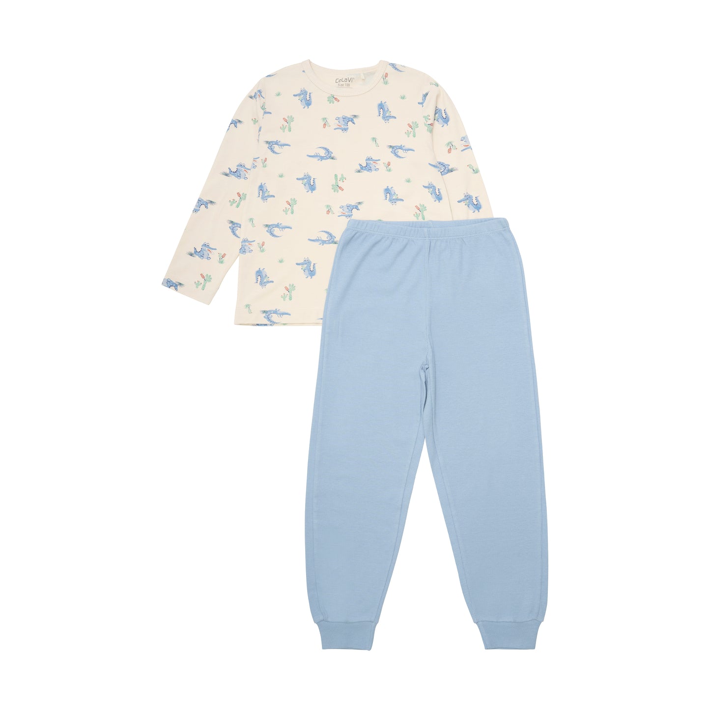 Celavi Pyjamas dreng - Dusty Blue
