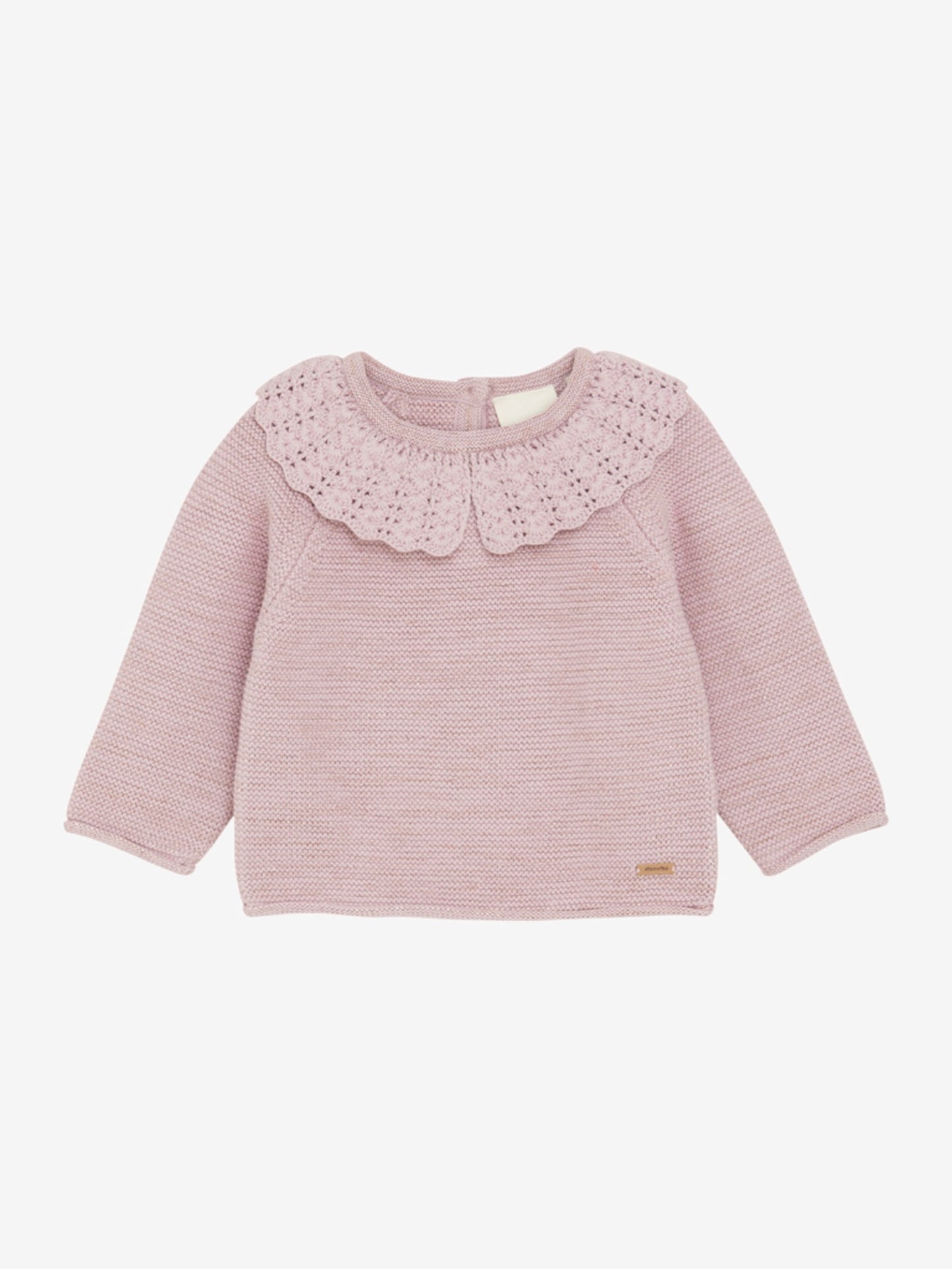 Minymo Strik Bluse - Dawn Pink