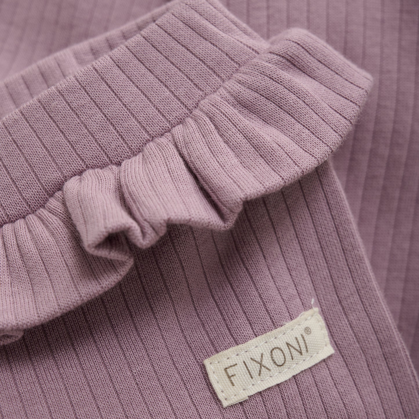 Fixoni rib Leggings - Elderberry