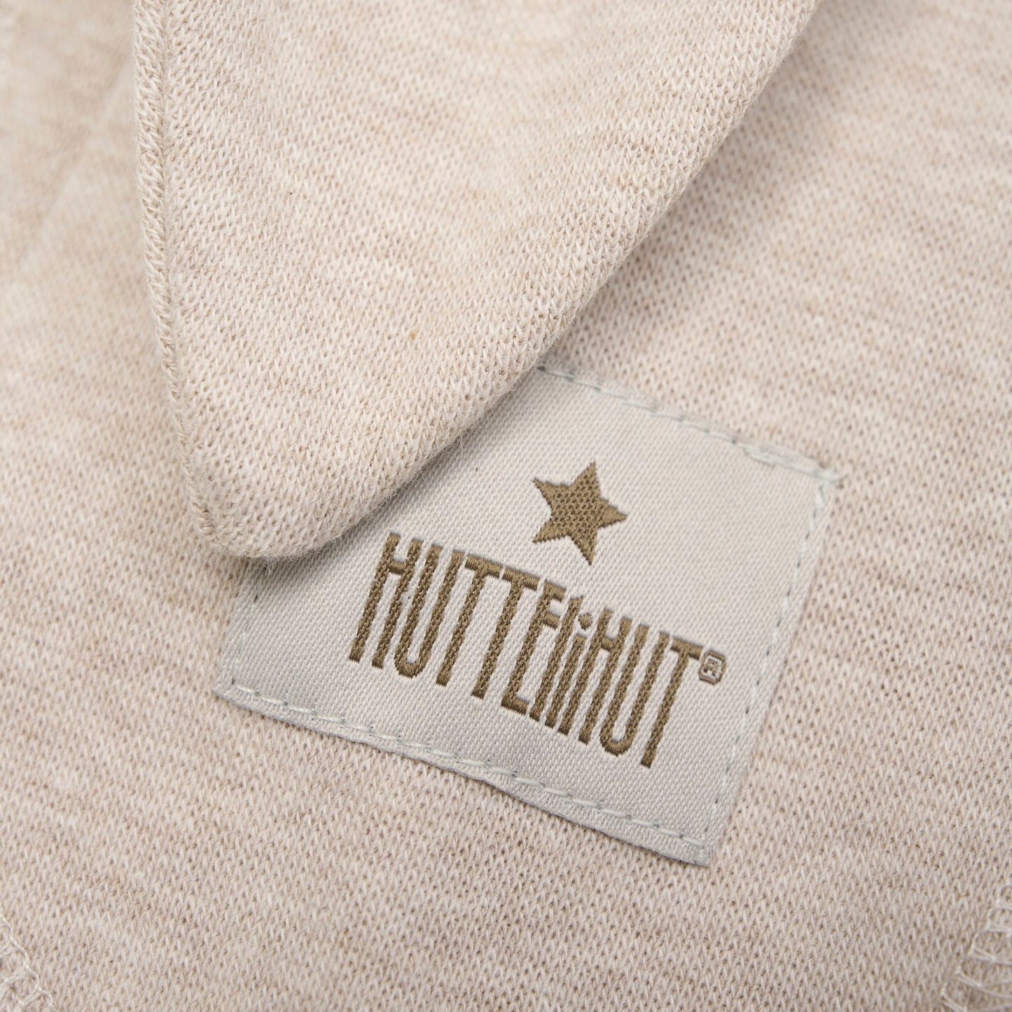 HUTTEliHUT Elefanthue m. kaninører - Camel Melange