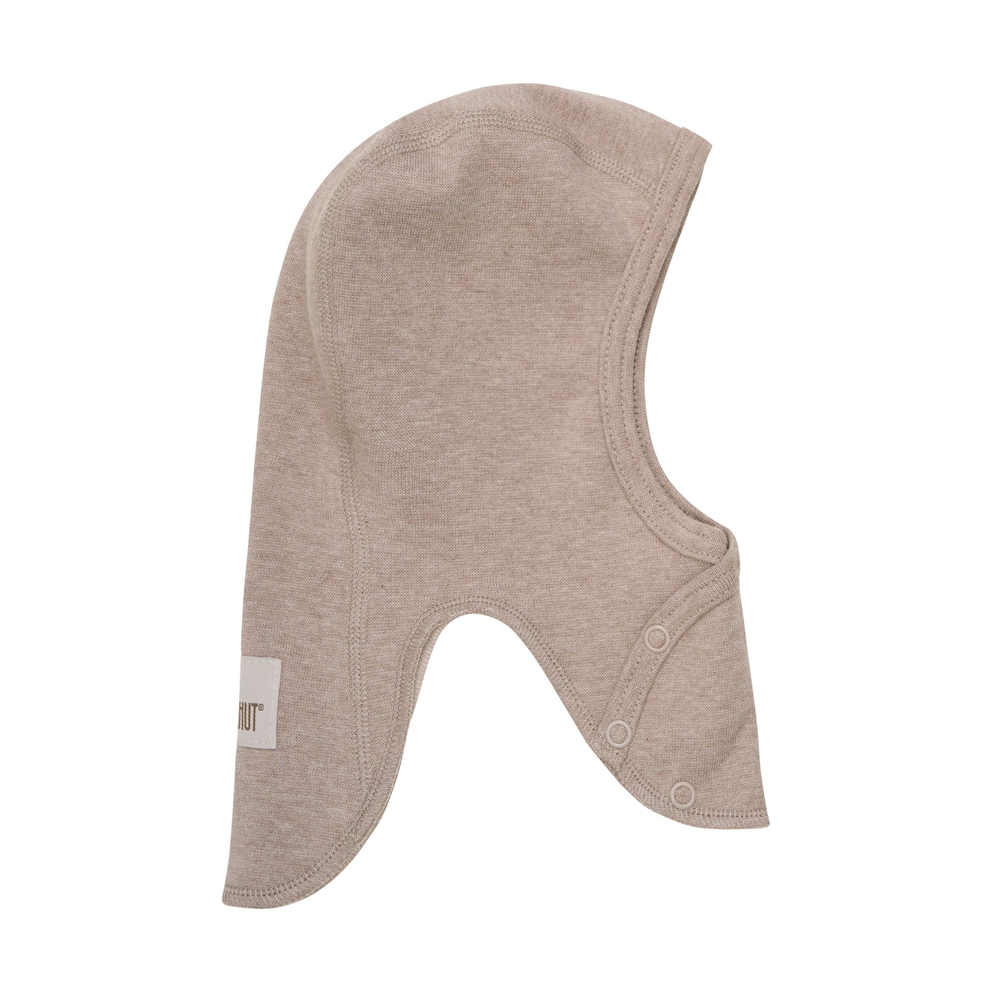 Huttelihut rib Balaclava Bomuld - Savannah Melange