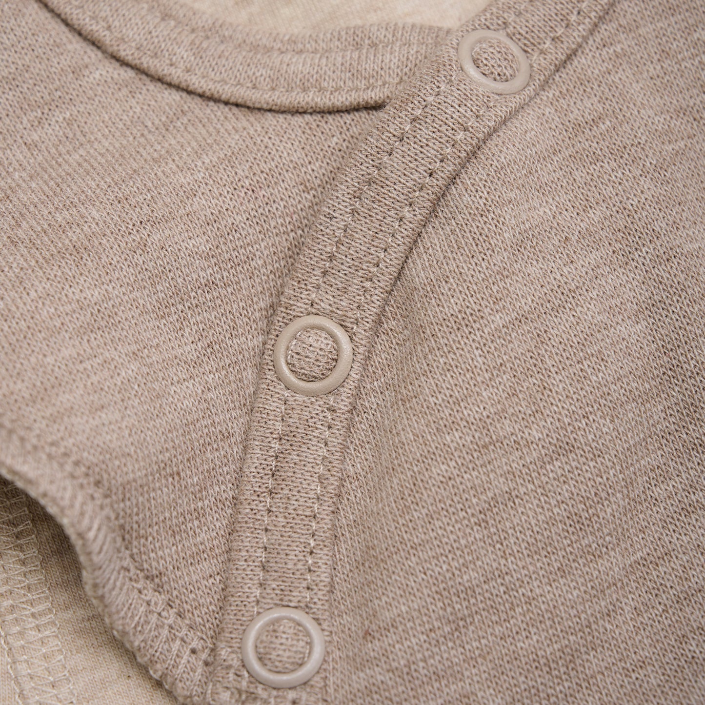 Huttelihut rib Balaclava Bomuld - Savannah Melange