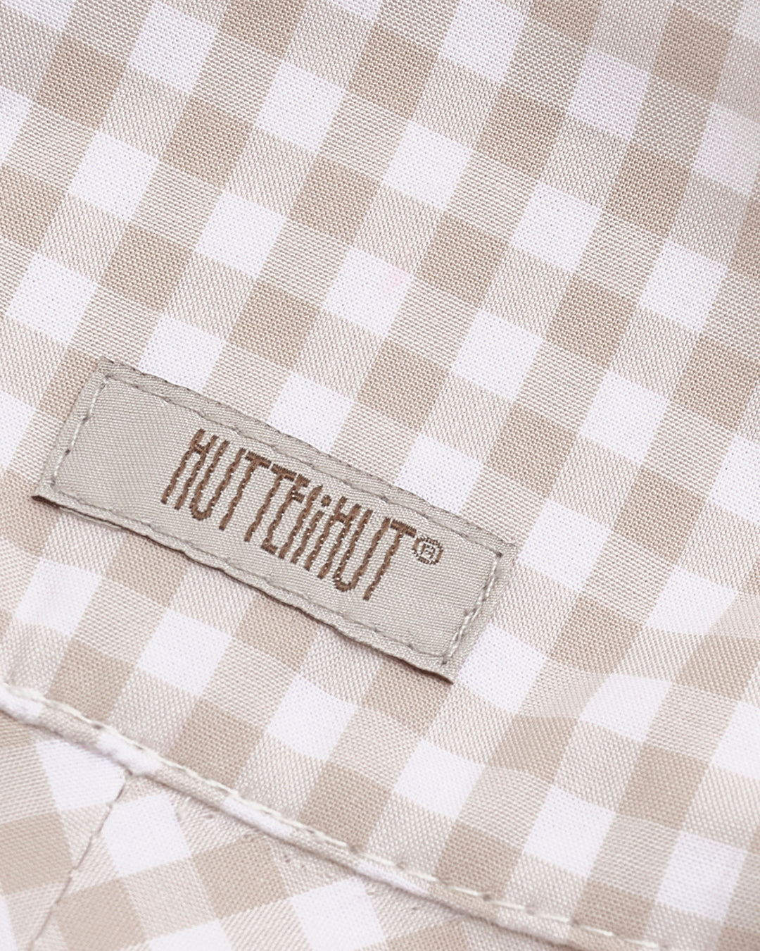 HUTTEliHUT Check Bøllehat UPF 50+ - White Pepper