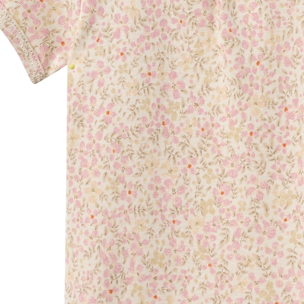 Wheat Linette Body S/S - Coral flowers