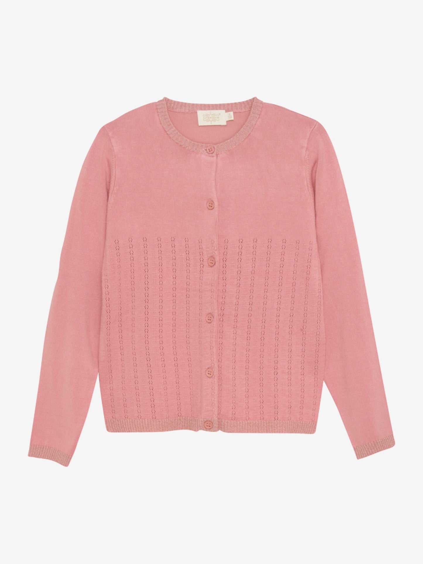 Creamie strik Cardigan - Brandied Apricot
