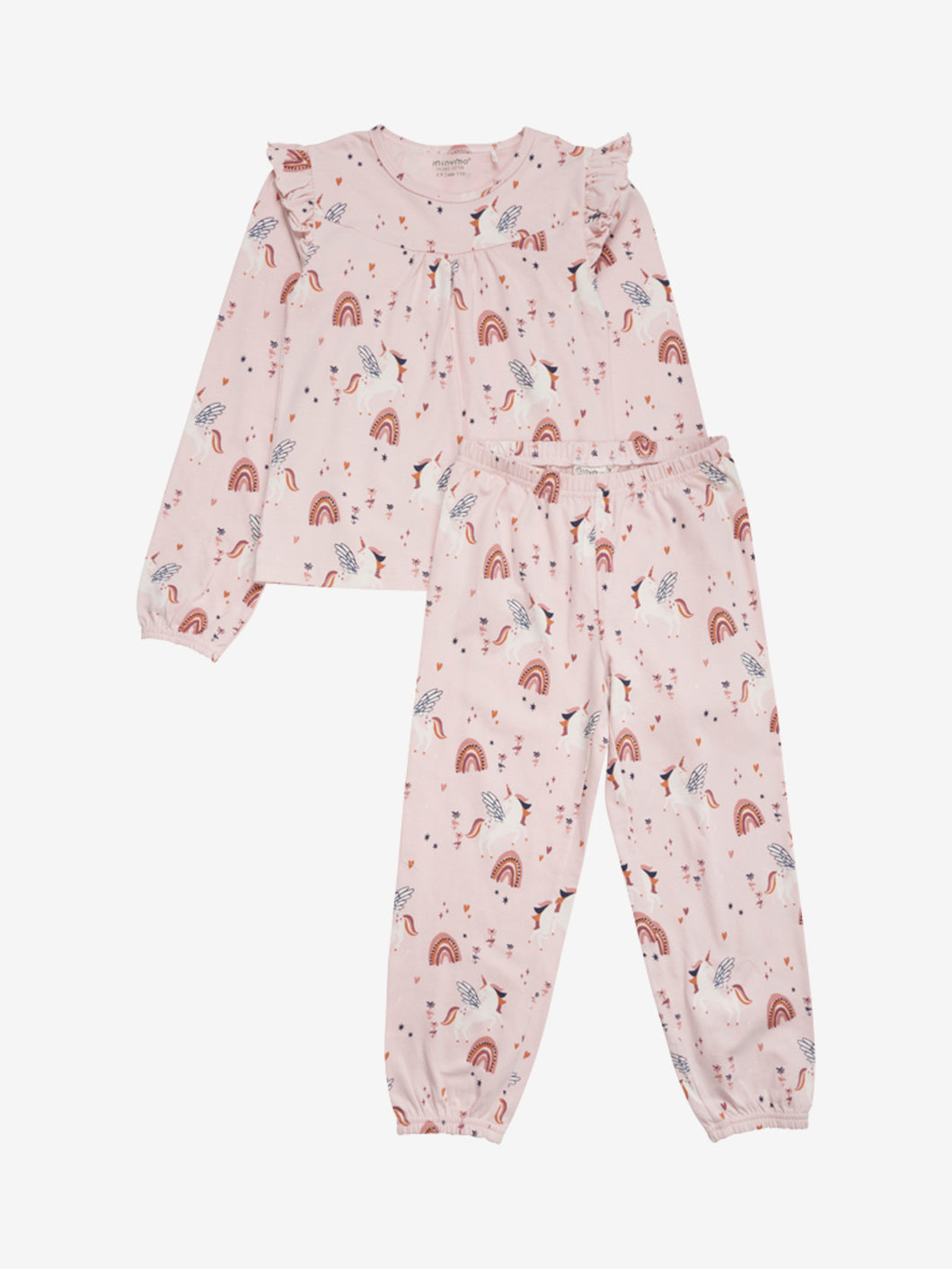 Minymo Pyjamas Sæt - Rose Smoke