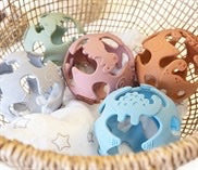 Tiny Tot Silikonball - Babyblau