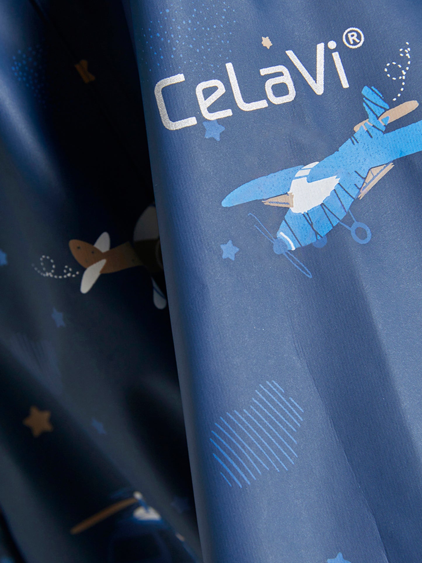 Celavi Regenbekleidung mit Futter – Pageant Blue