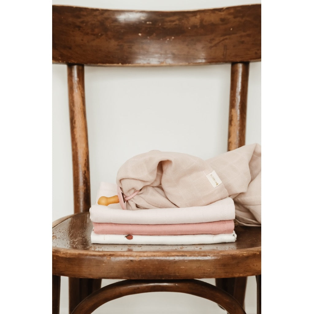 Fabelab stofbleer 4-pak "into the garden" - Peach Whip