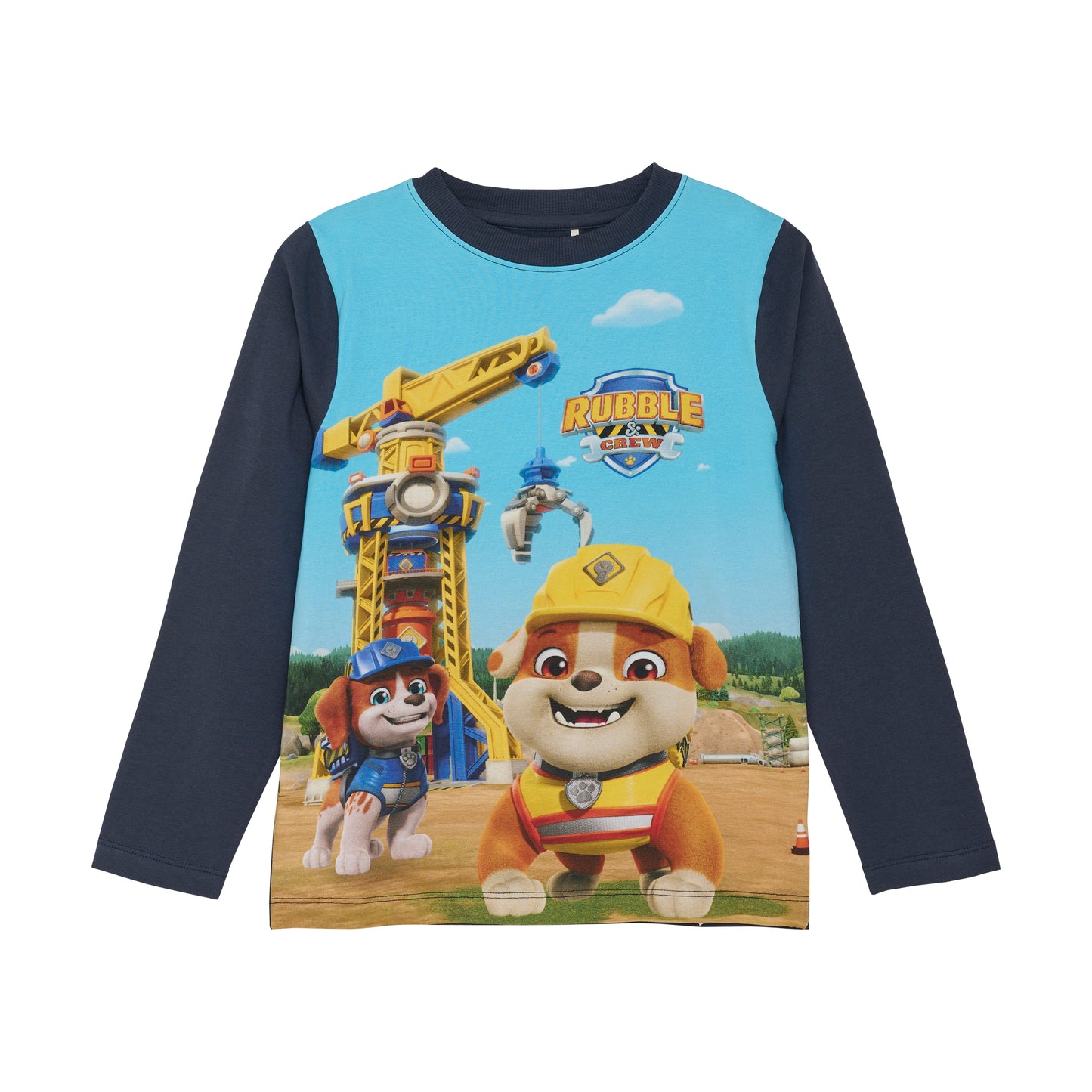 Minymo T-shirt LS - Blue Nights