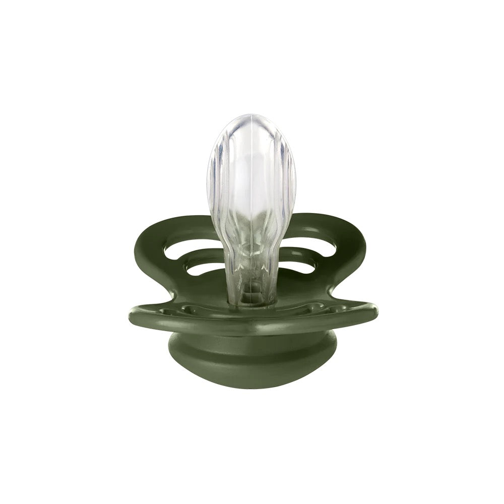 BIBS Supreme silicone Size 2 - Saga/Hunter Green