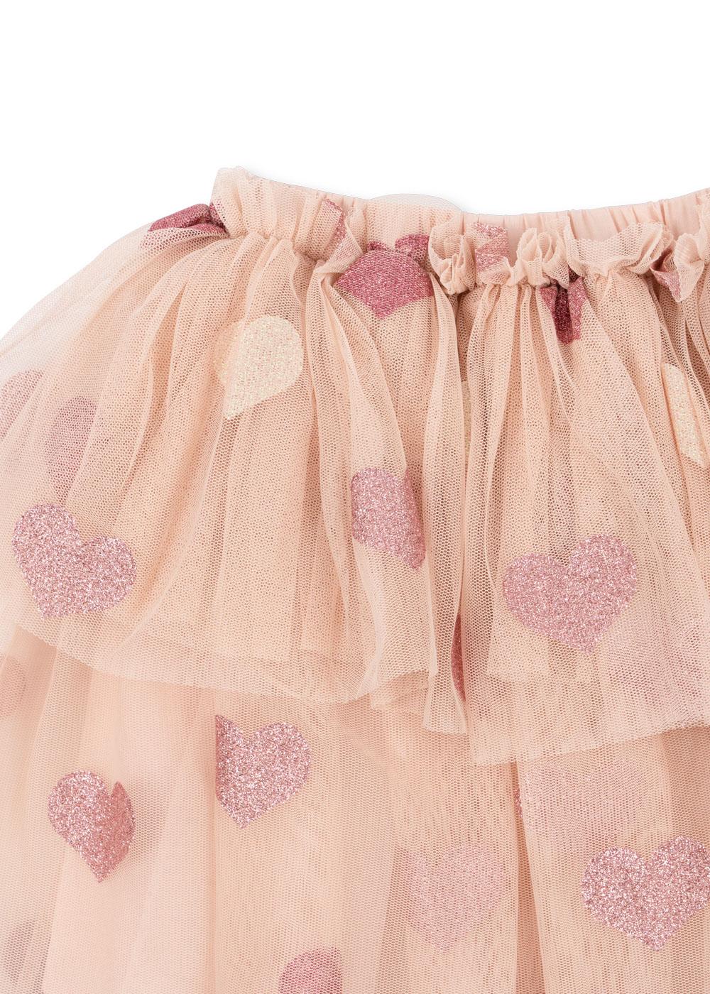 Konges Sløjd TULLIE Rock – HEART ROSE GLITTER