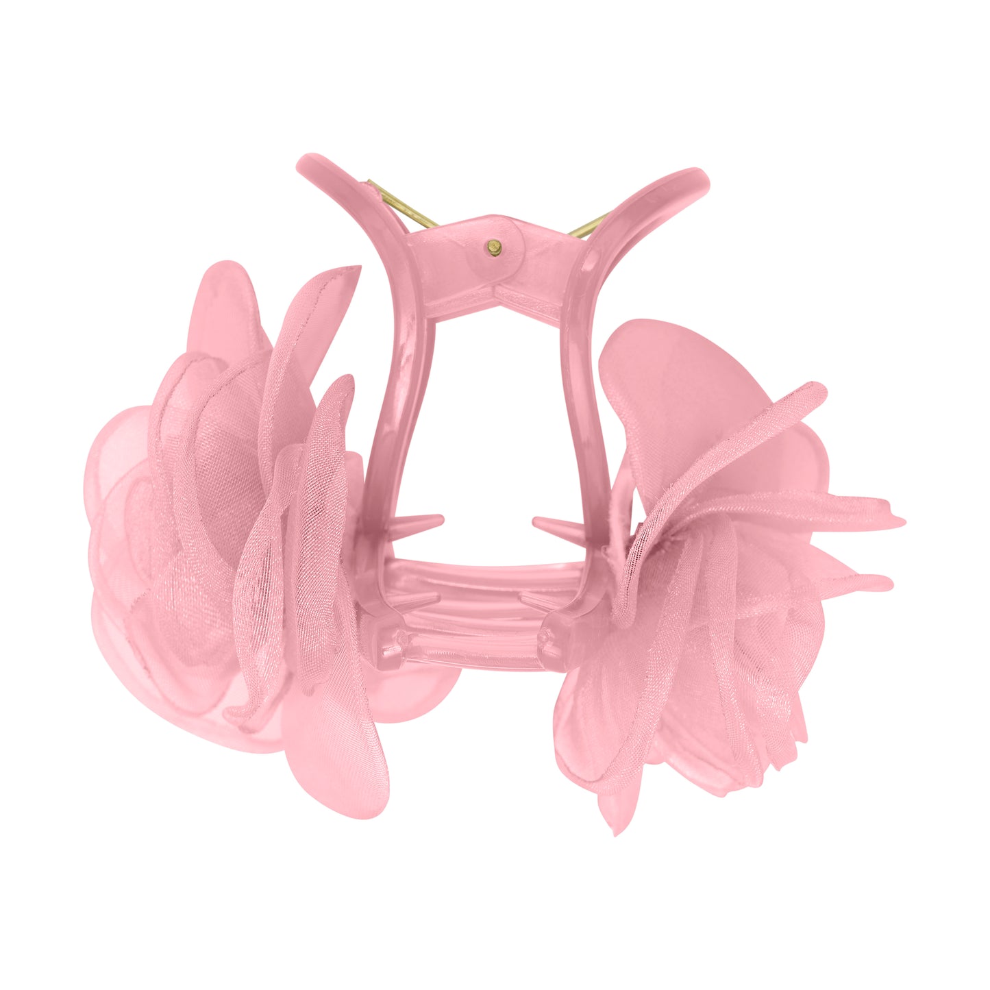 Creamie Hairclips Flower - Woodrose