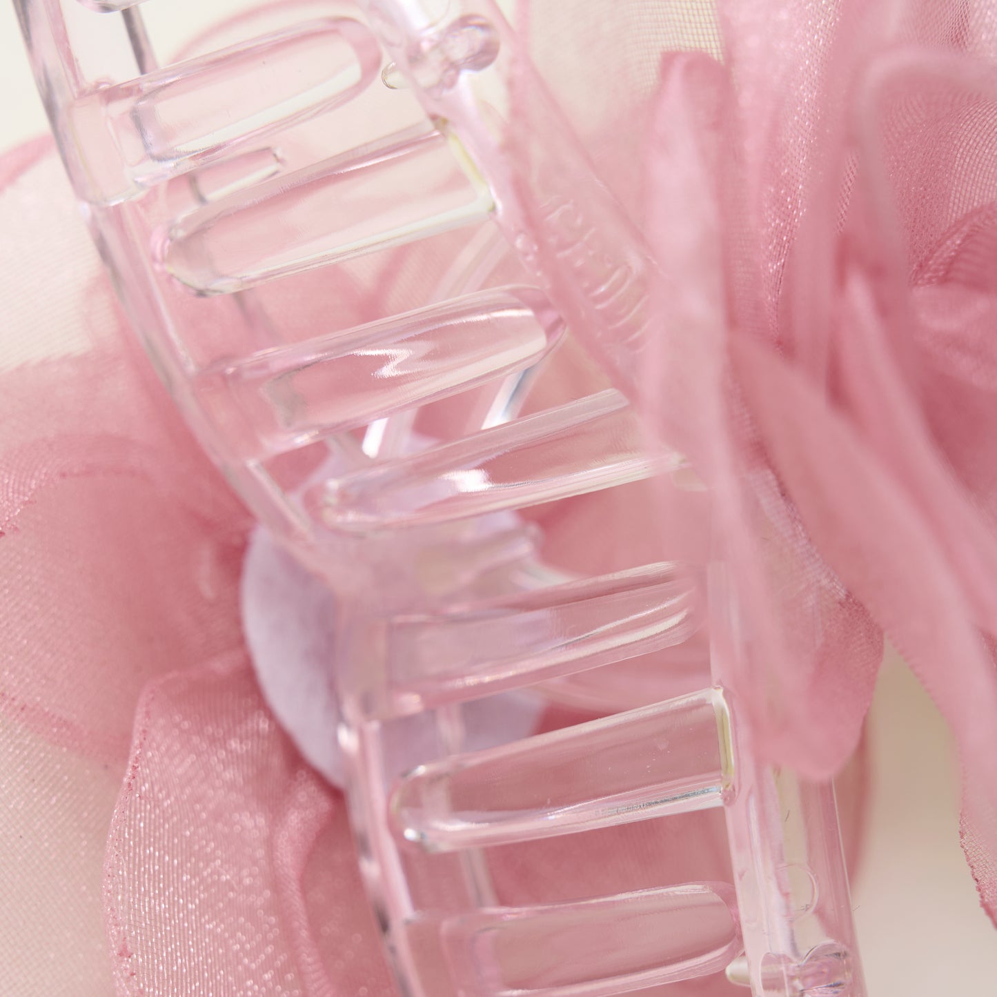 Creamie Hairclips Flower - Woodrose