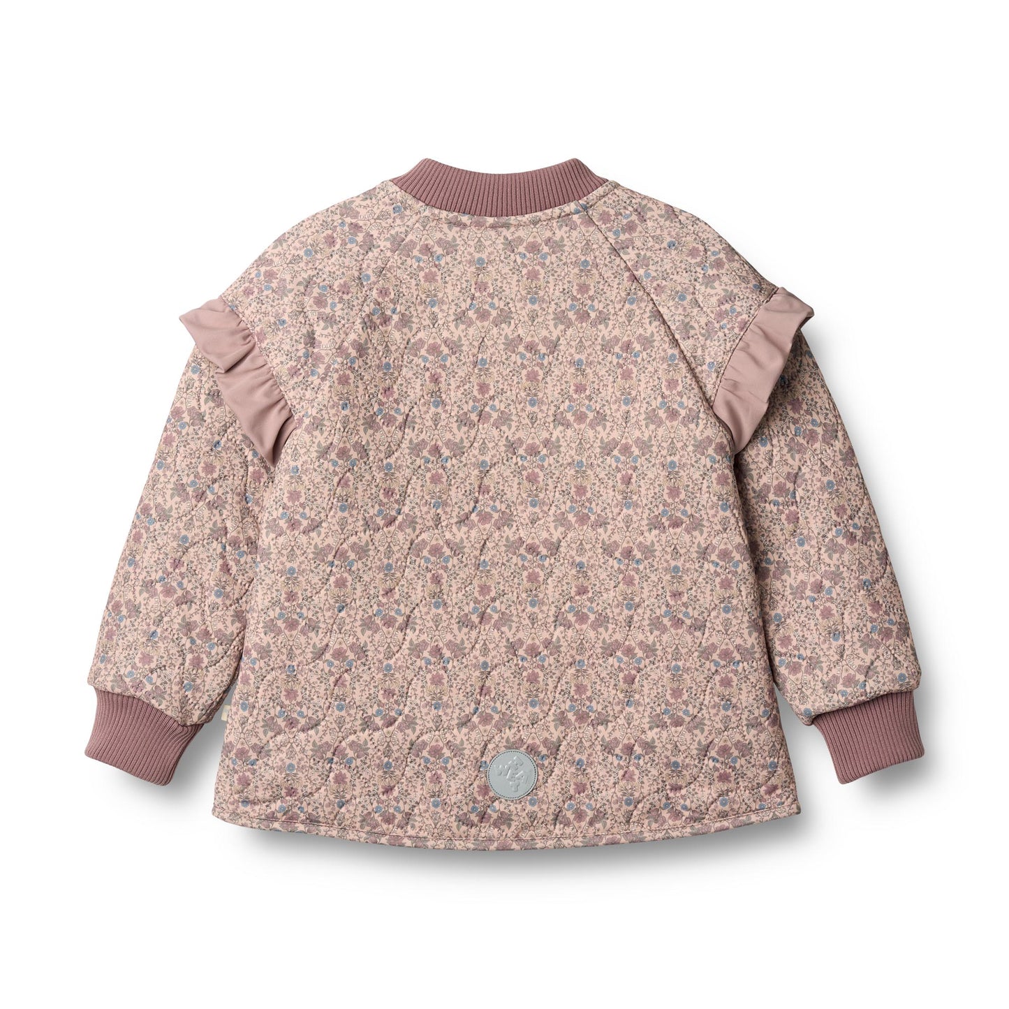 Wheat Elias Thermo jakke - Rose dust tapestry