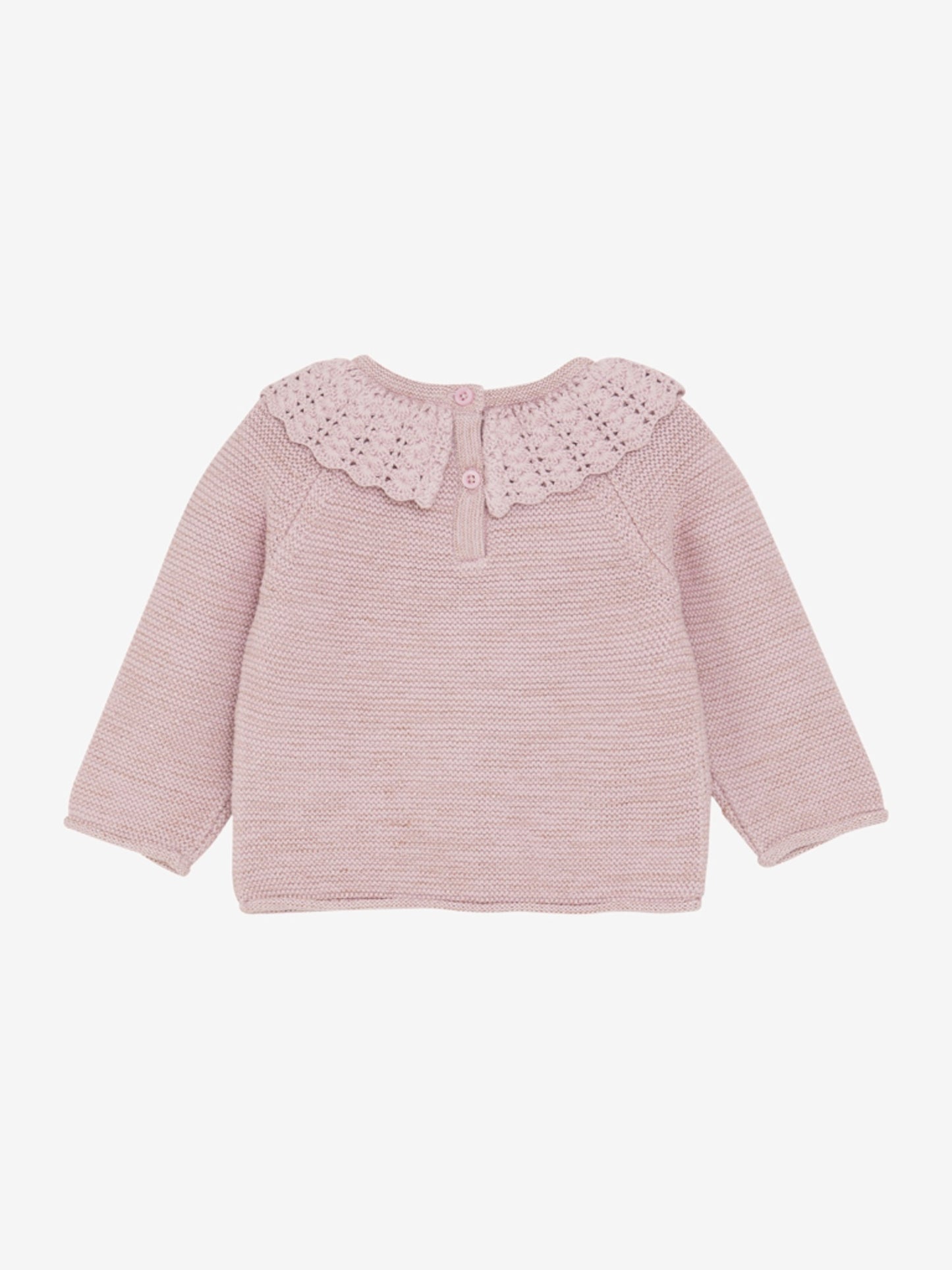 Minymo Strik Bluse - Dawn Pink