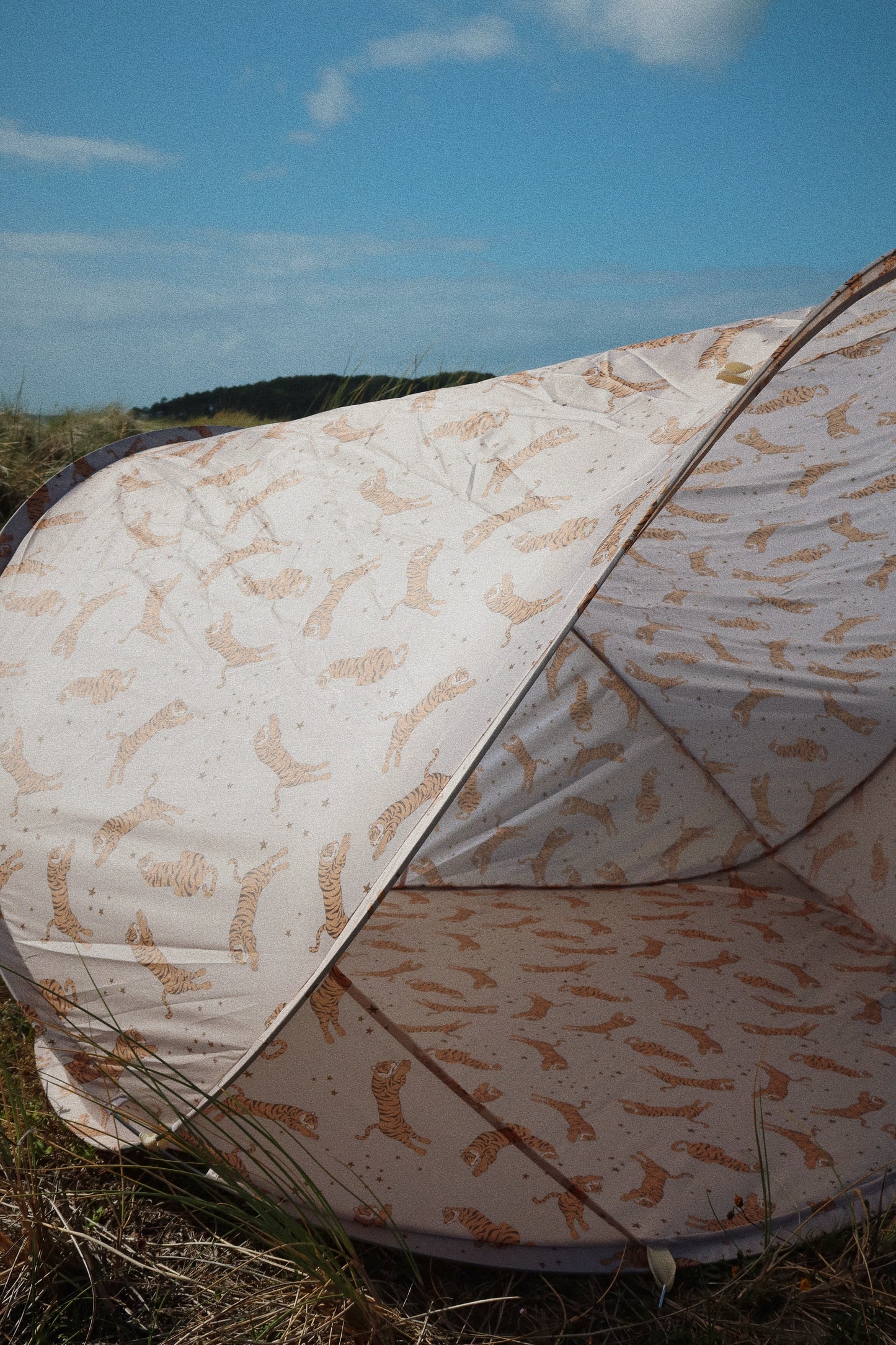 Konges Sløjd BEACH POP UP TELT ANTI UV 50+ - TIGER