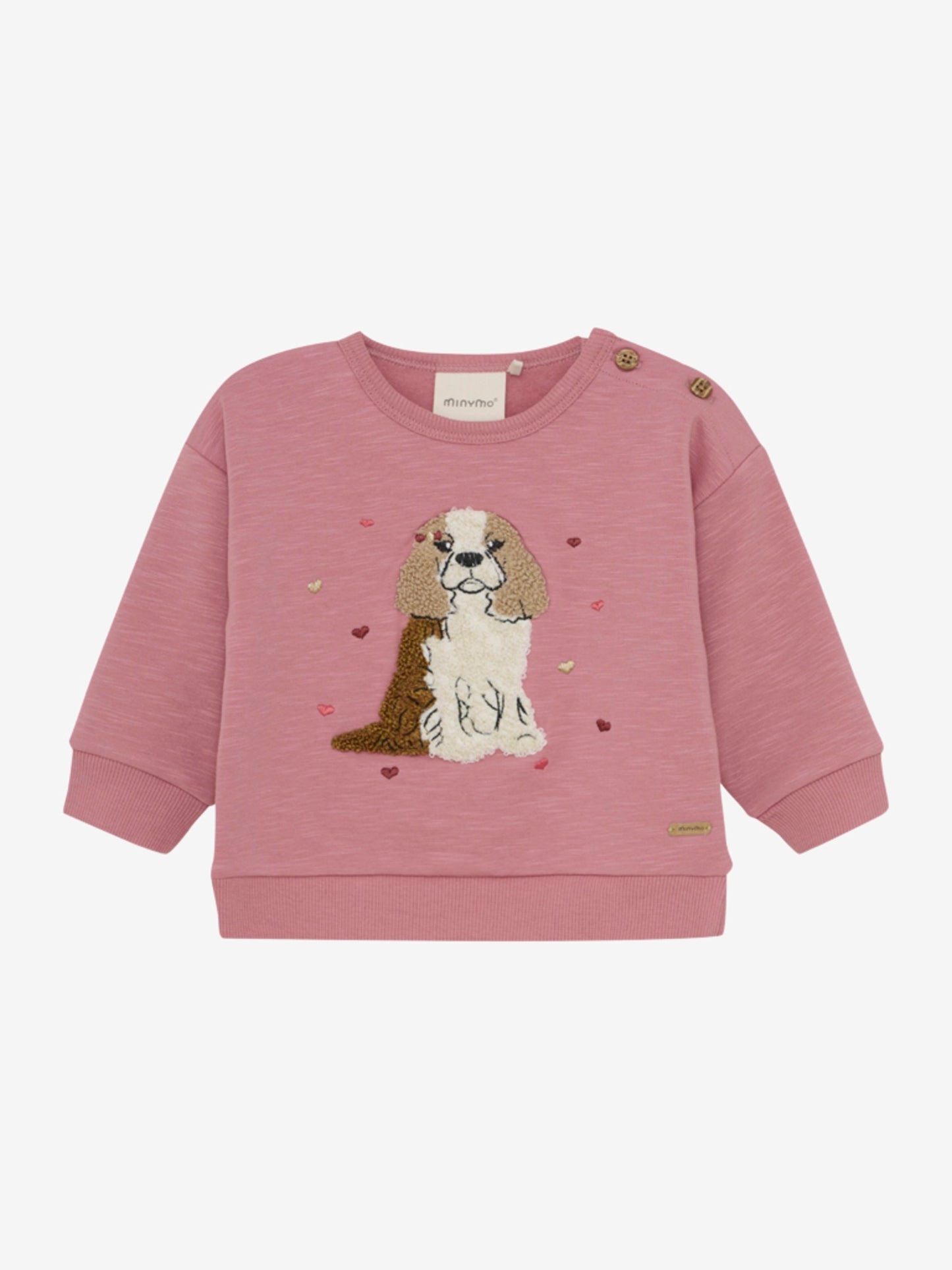 Minymo Sweatshirt - Dusty Rose