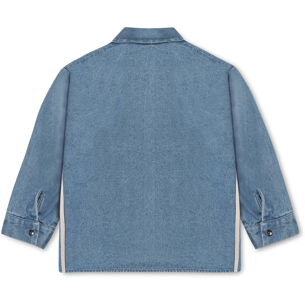 Fliink DONNY SKJORTE - MEDIUM DENIM BLUE