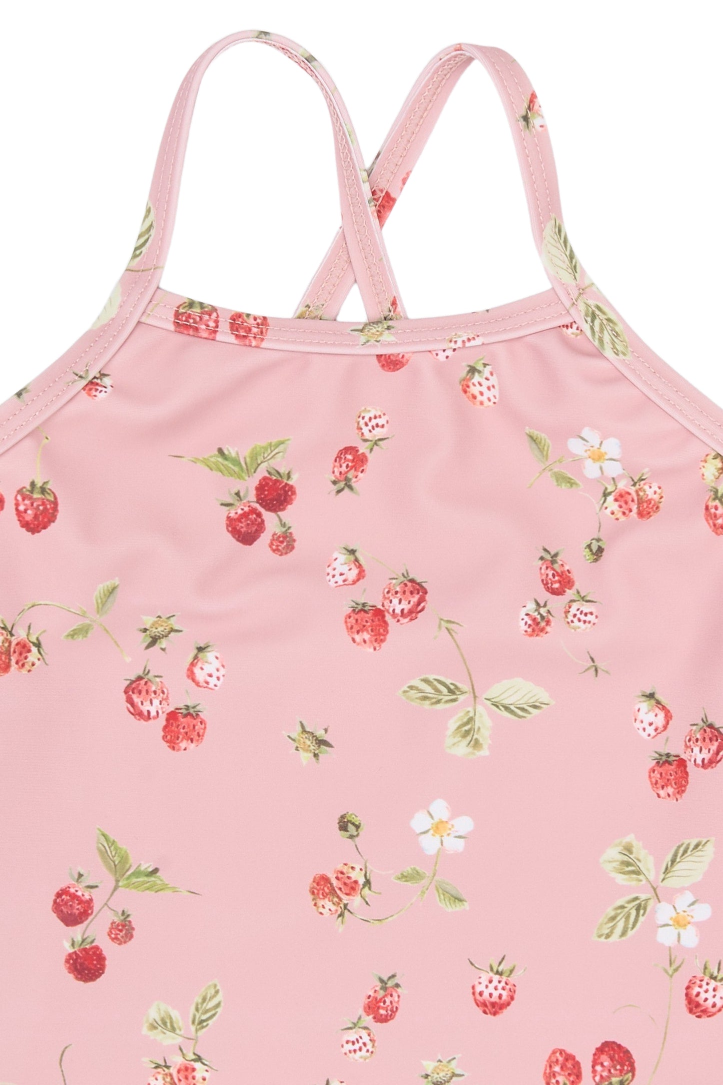 Petit Piao Em Badedragt - Misty Rose Strawberry