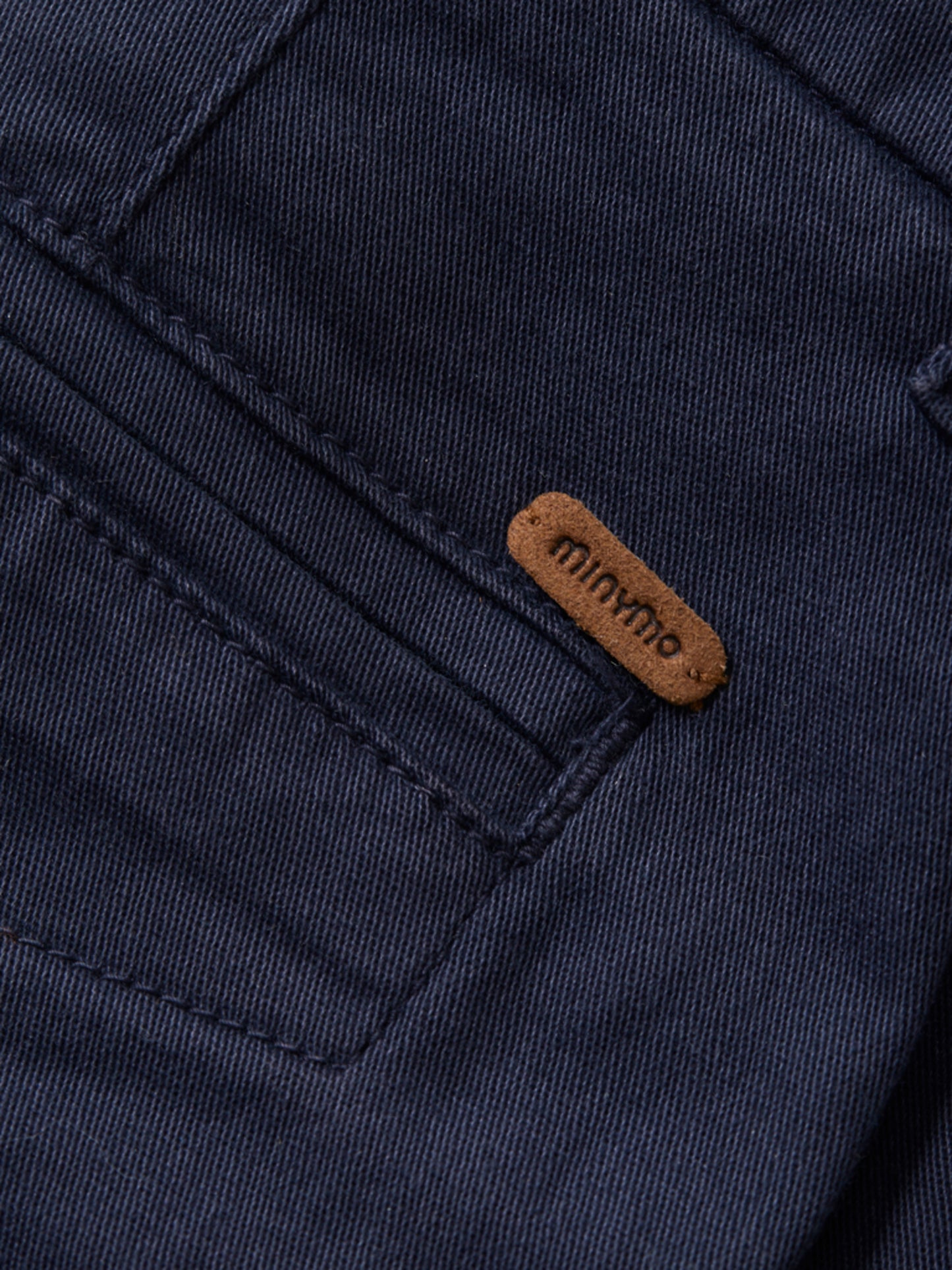 Minymo Twill-Shorts – Blue Nightse