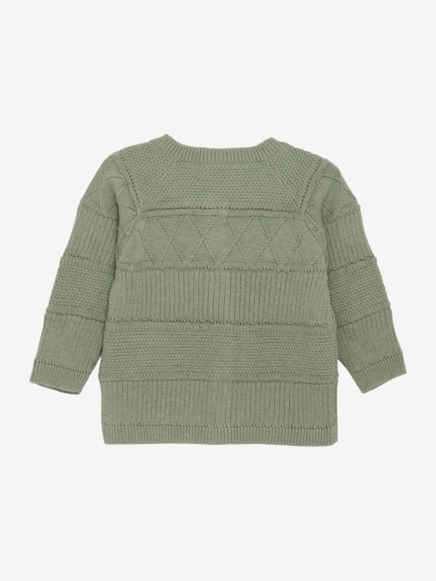 Minymo strik Cardigan - Sea Spray