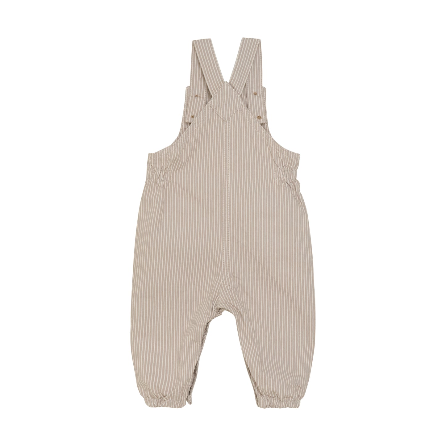 Minymo Stribet Twill Overall - Pure Cashmere