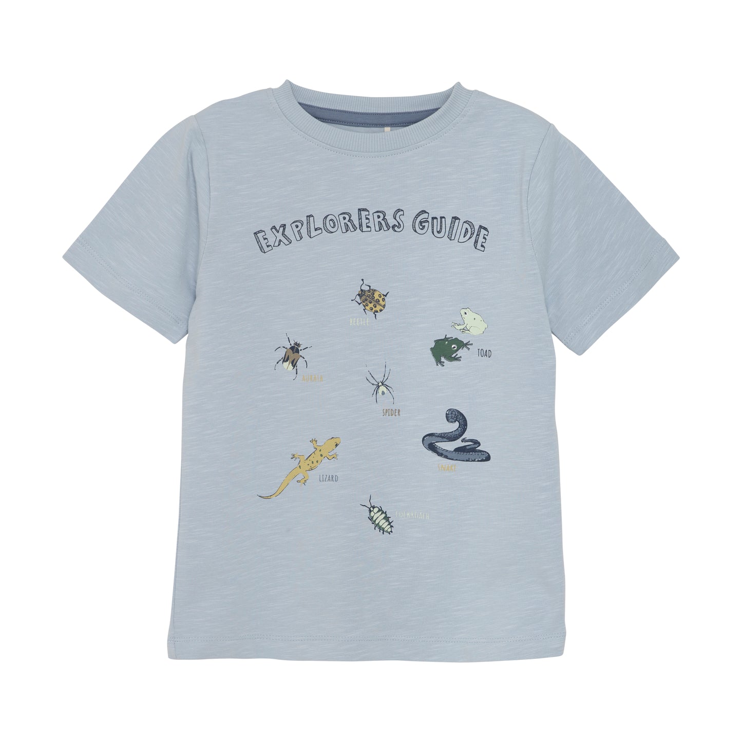 Minymo T-shirt SS - Blue Fog