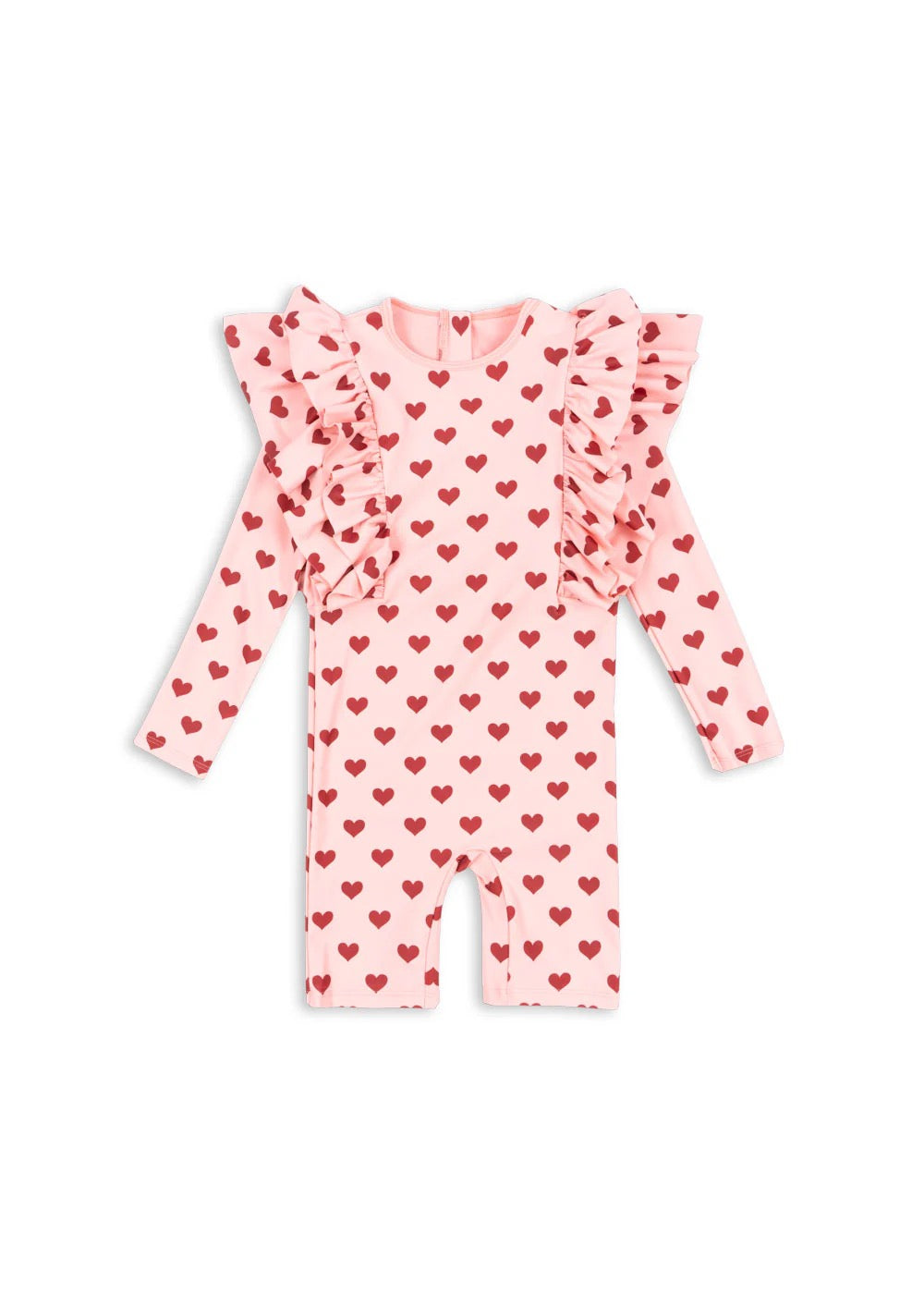 Kongens Sløjd Manuca Frill UV Heldragt - Amour Pink