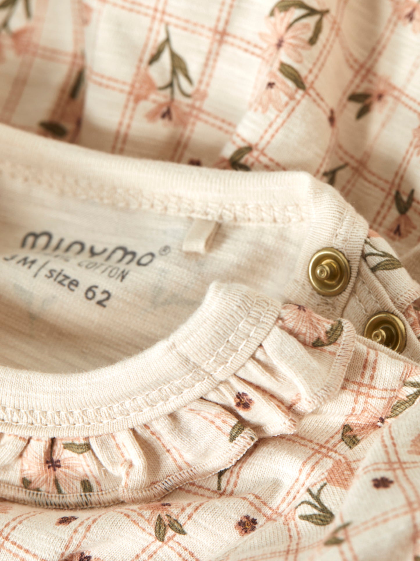 Minymo Kleid LS - Sandshell