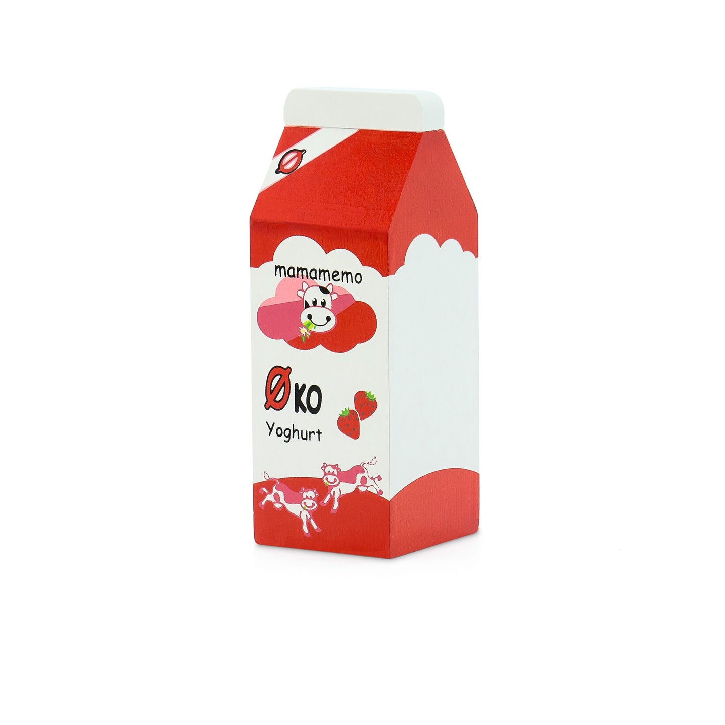 MaMaMeMo Øko Yoghurt - Jordbær