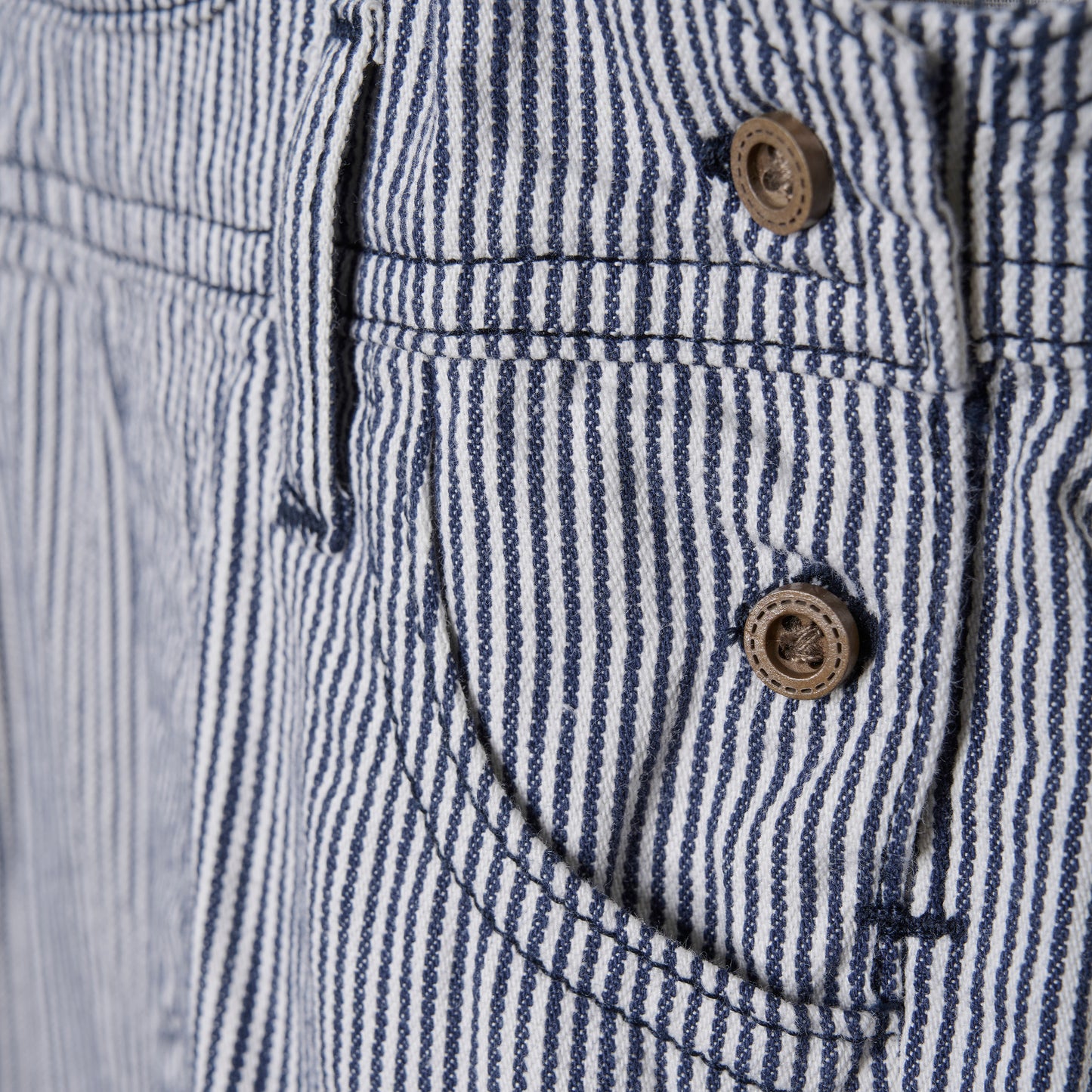 Minymo stribet Overall - Blue Nights