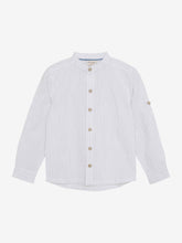 Indlæs billede til gallerivisning Minymo stribet Skjorte - Bright White
