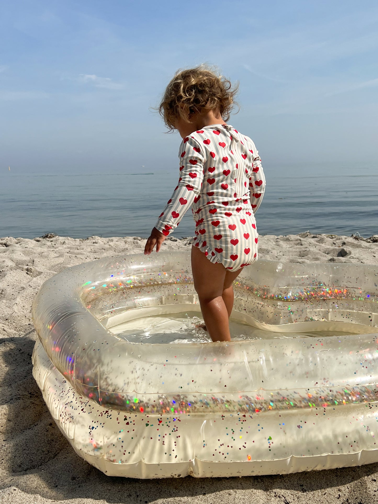 Konges Sløjd Hjerte POOL – TRANSPARENTE CREME