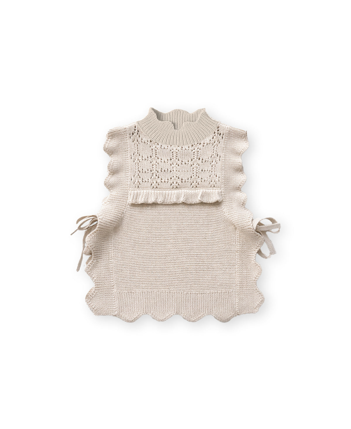 Fliink JULIE STRIK VEST - SANDSHELL
