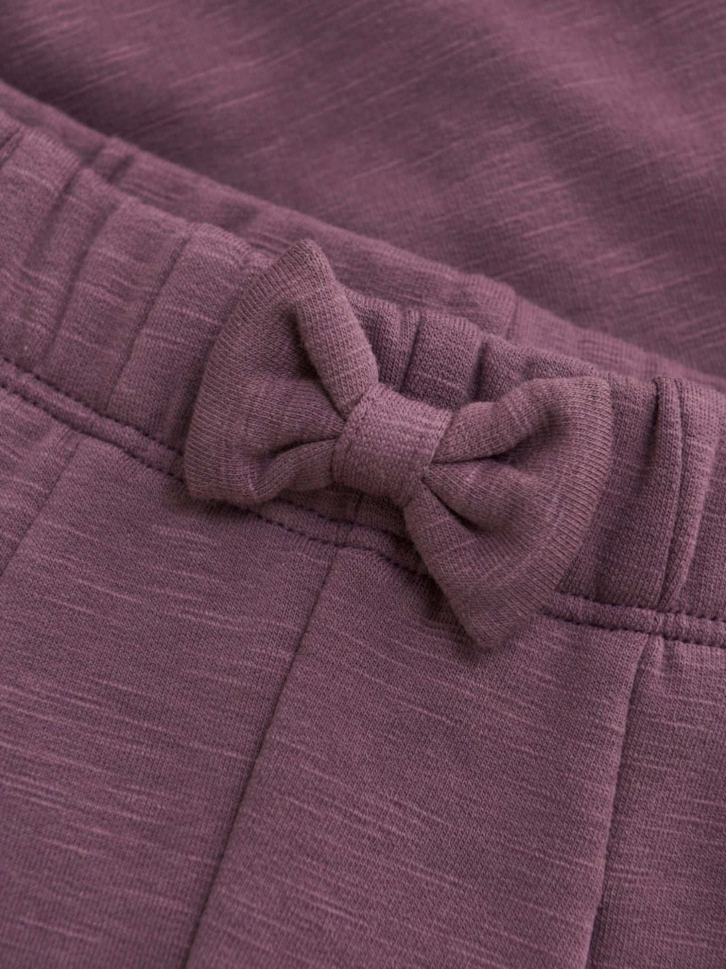 Minymo Sløjfe Bukser - Black Plum