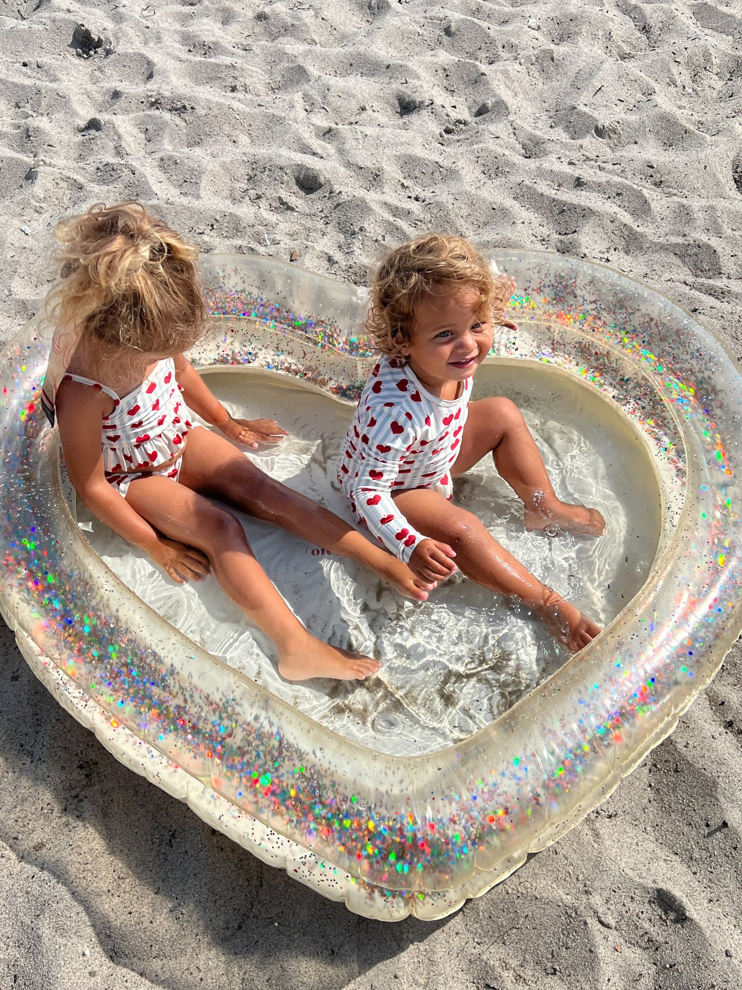 Konges Sløjd Hjerte POOL – TRANSPARENTE CREME