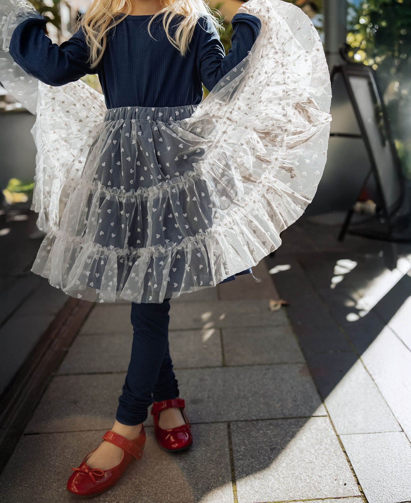 Fliink Tulle Nederdel - Slate